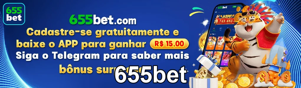 Interface VIP da 655bet com promoções em destaque.